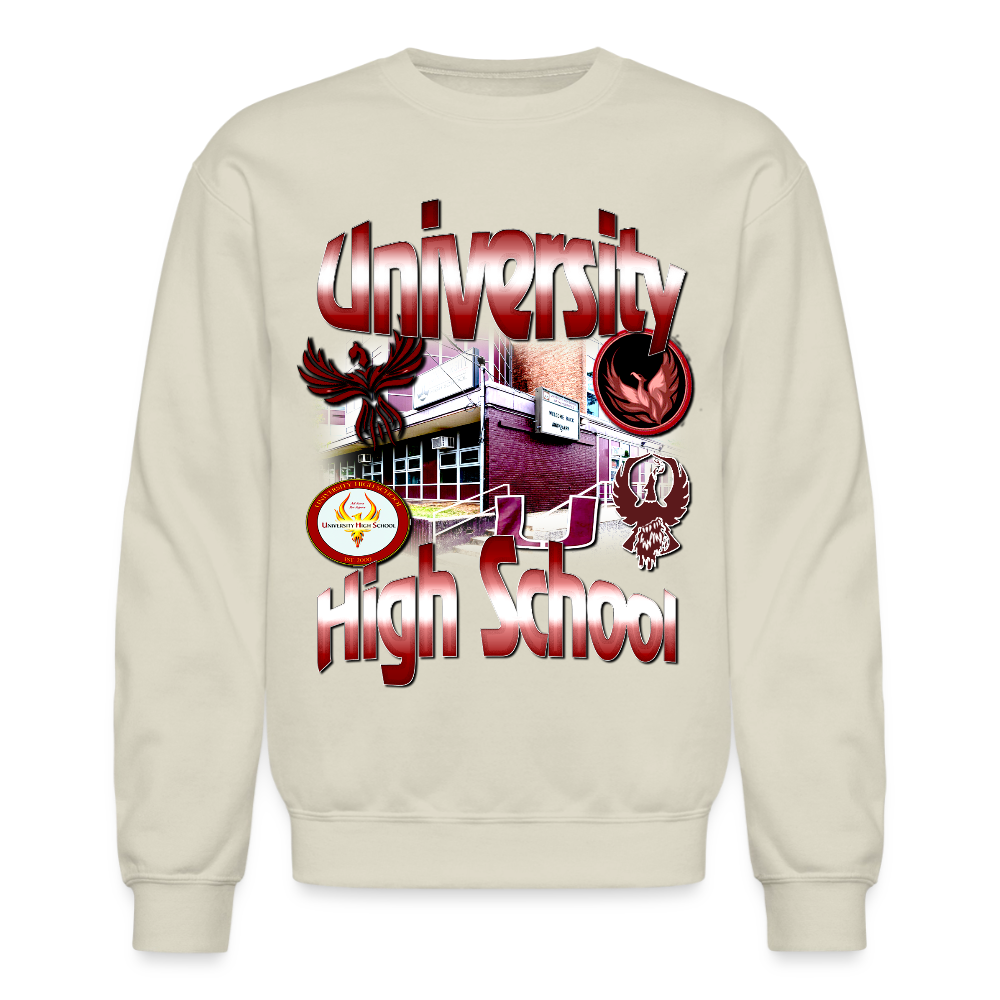 University High School Sweatshirt - Sand