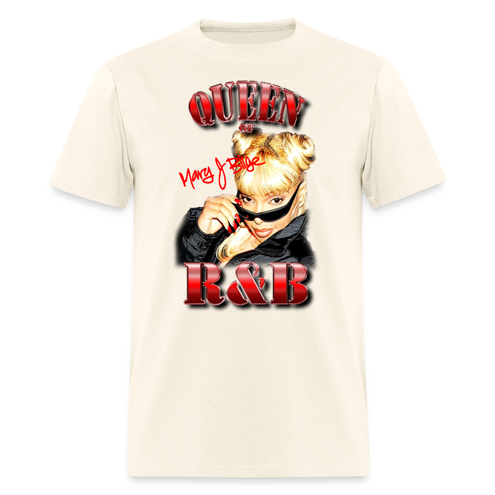 Mary J Blige x Queen Of R&B Tee - sweet cream heather