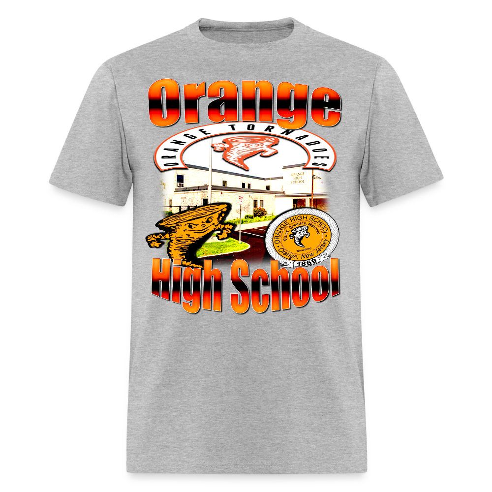 Orange High (NJ) T-Shirt - heather gray