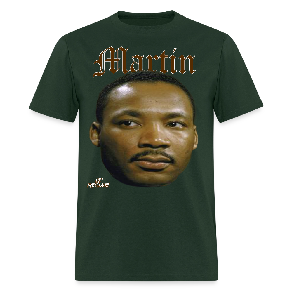 "Martin" Dr. Martin Luther King Jr. Tee - forest green