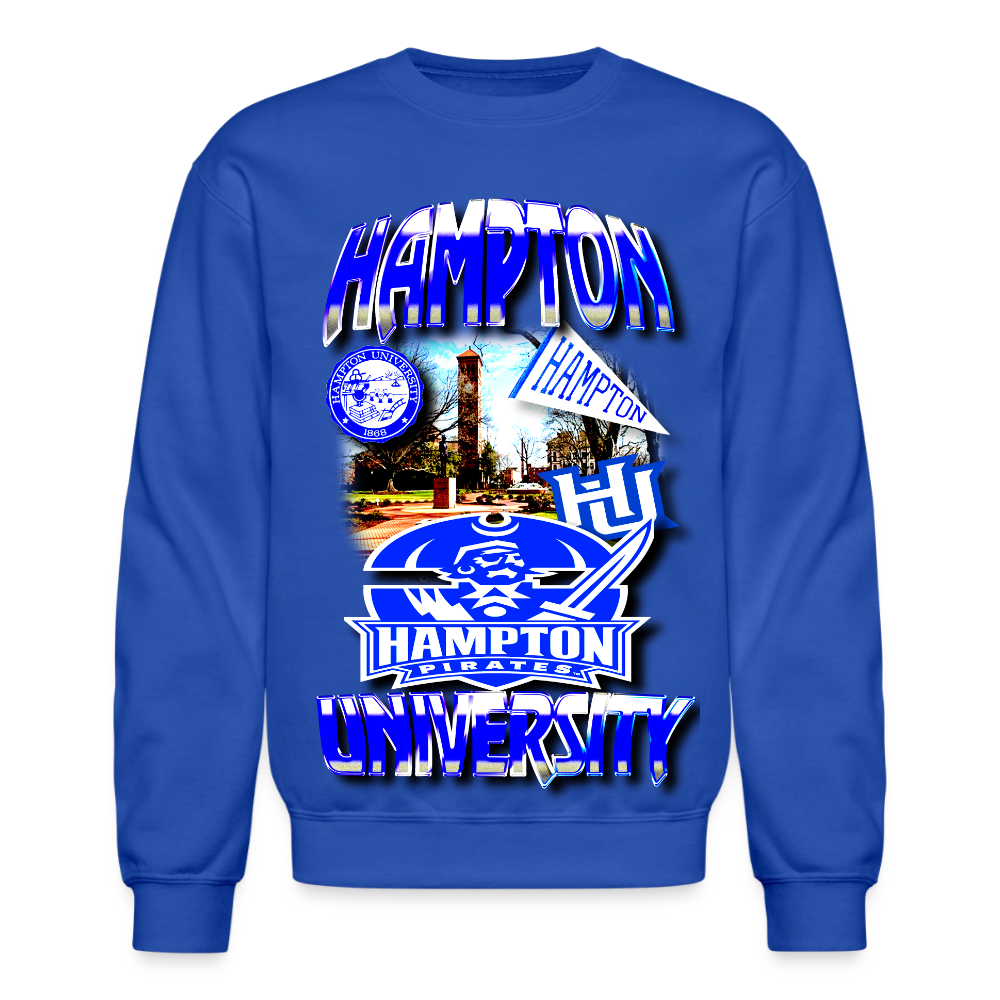 Hampton University Sweatshirt - royal blue