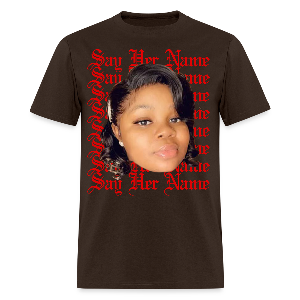 Breonna Taylor x Say Her Name Tee - brown