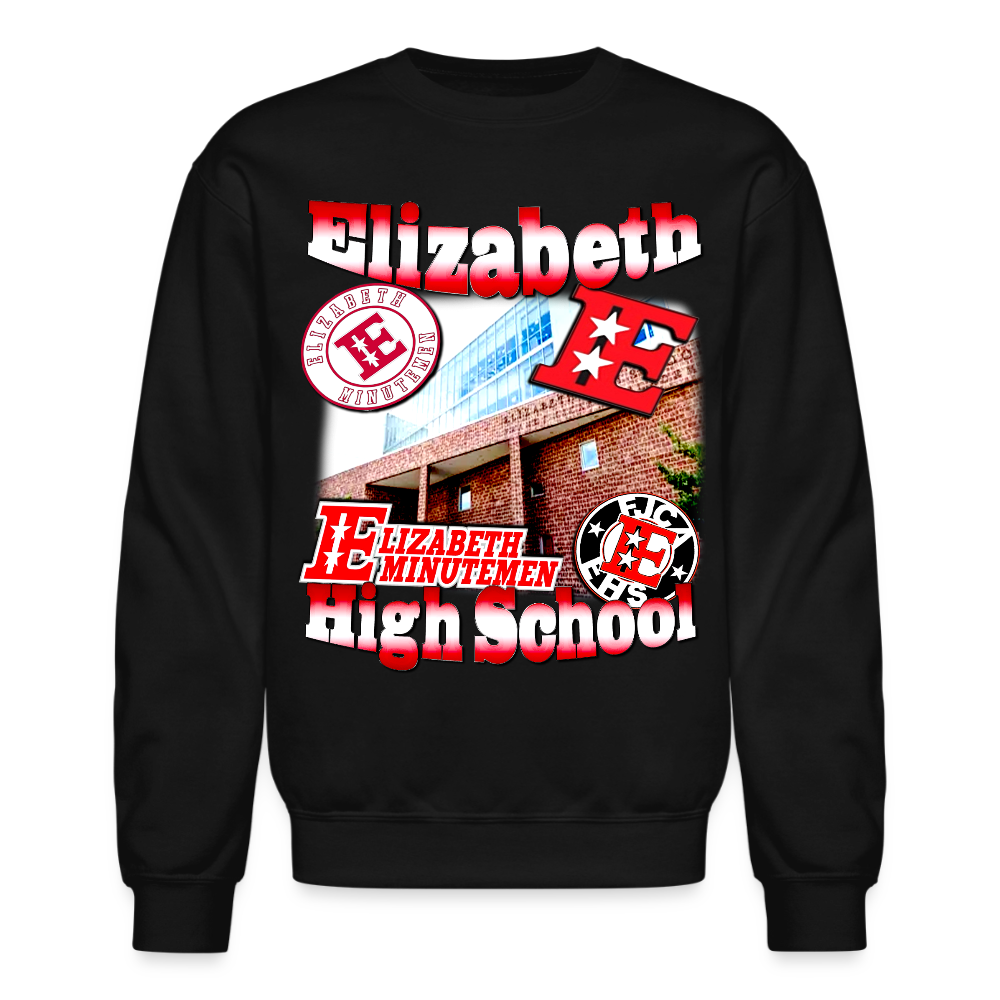 Elizabeth High School (NJ) Sweatshirt - black