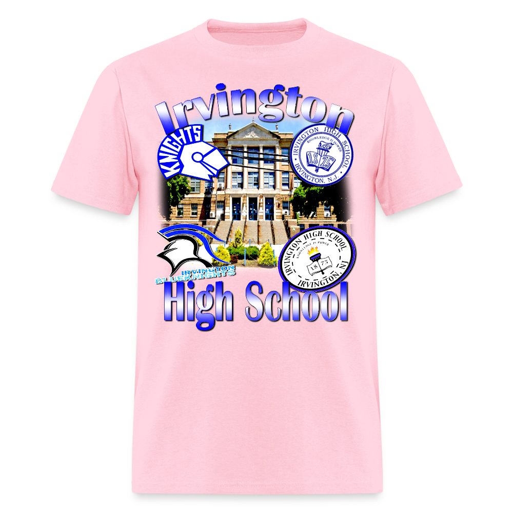 Irvington High (NJ) T-Shirt - pink