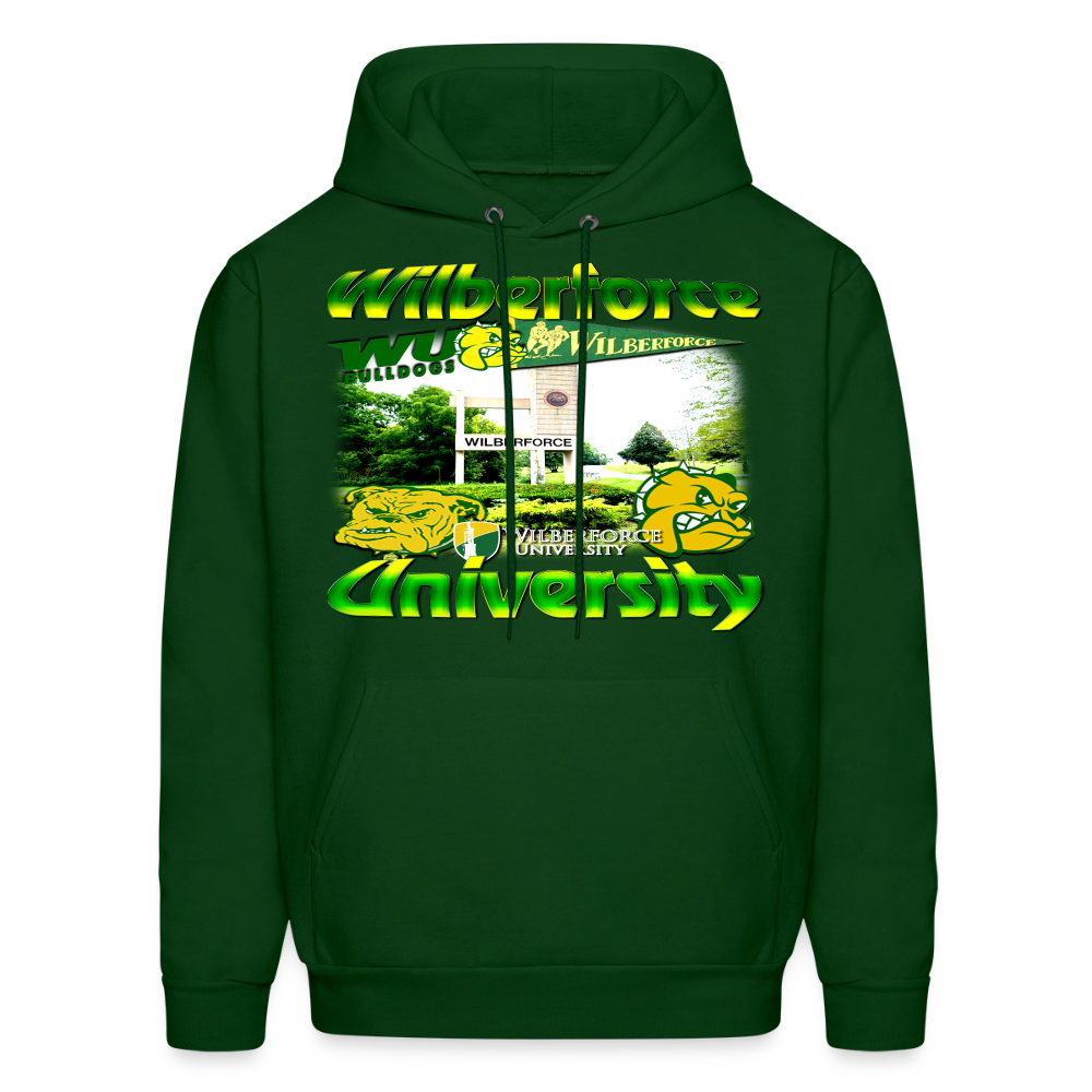 Wilberforce University Hoodie - forest green