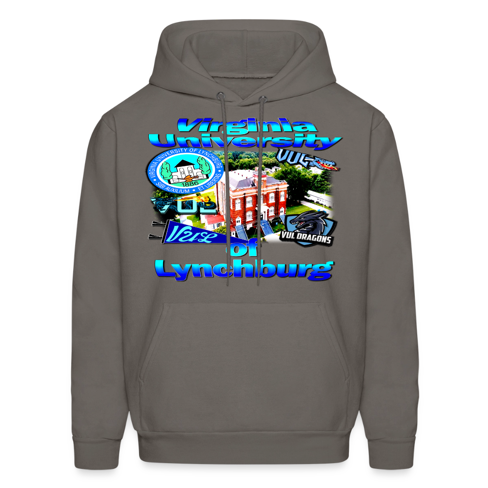 Virginia University of Lynchburg Hoodie - asphalt gray
