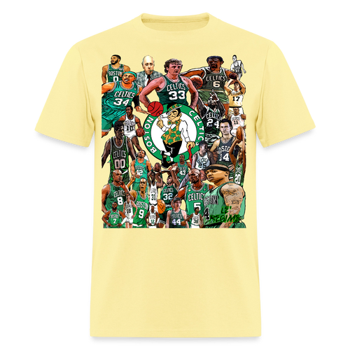 Boston Celtics All-Time Tee - cornsilk