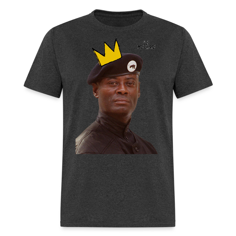 King Khalid Muhammad Tee - heather black