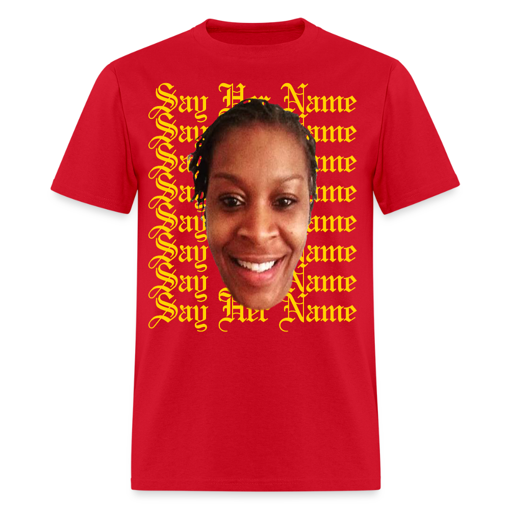 Sandra Bland x Say Her Name Tee - red