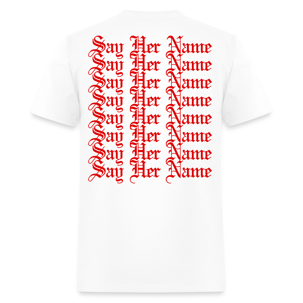 Breonna Taylor x Say Her Name Tee - white