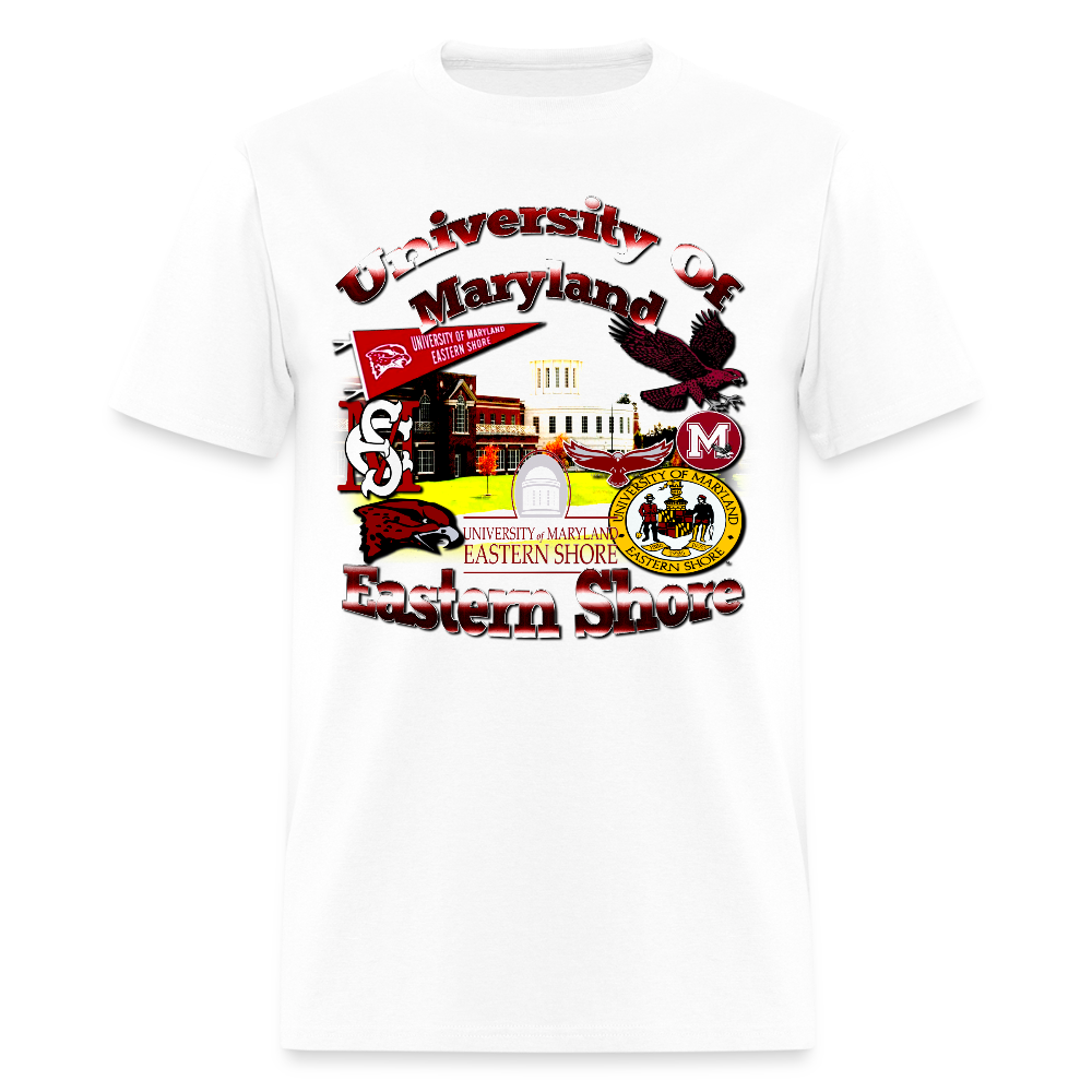 University Of Maryland Eastern Shore Tee - white