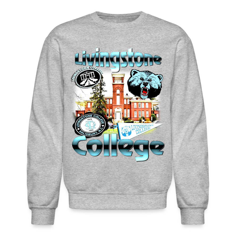 Livingstone College Sweatshirt - heather gray