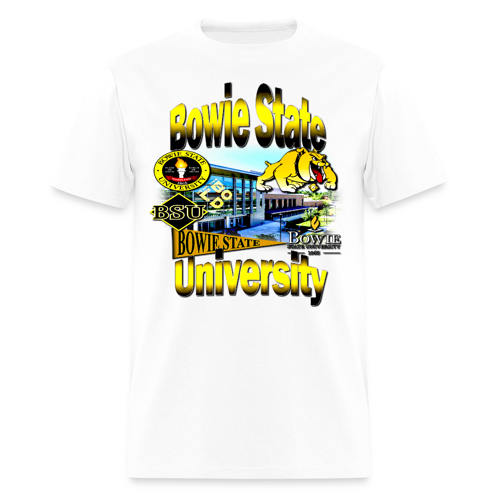 Bowie State Tee - white