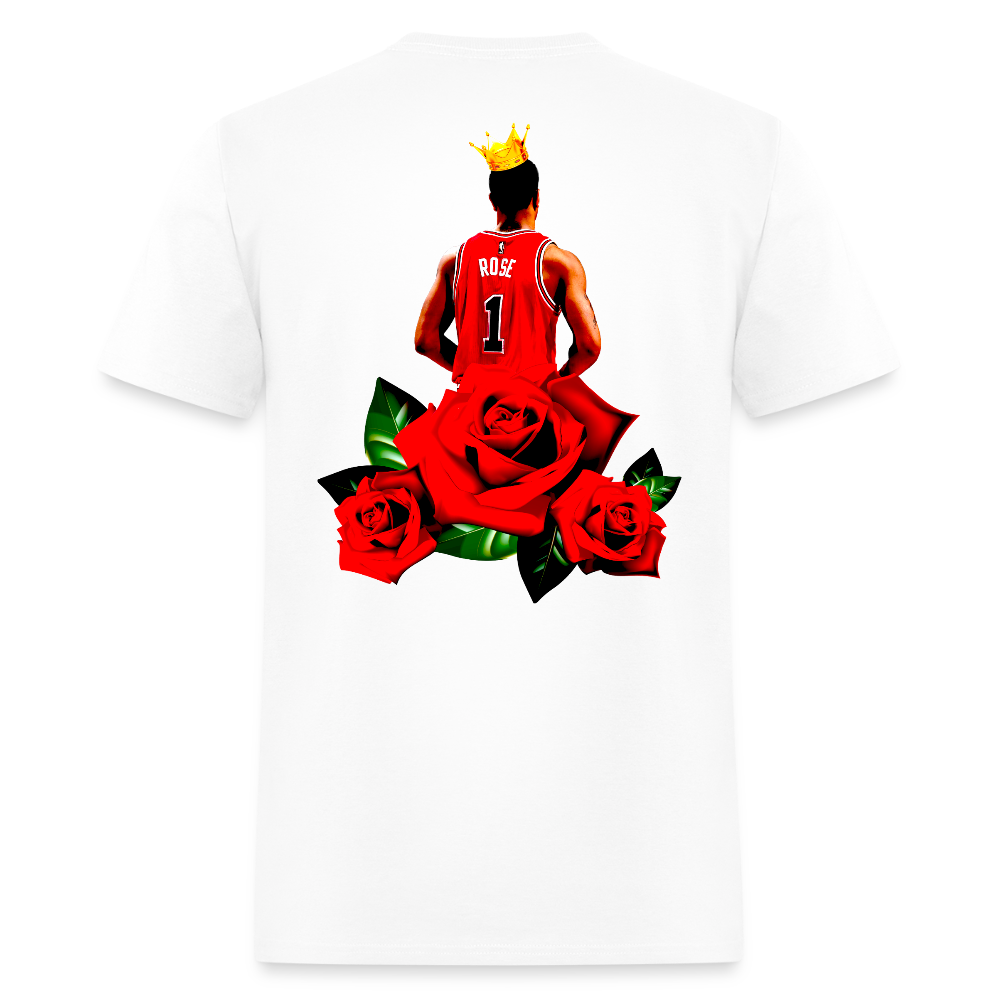 Smell The Roses Tee - white