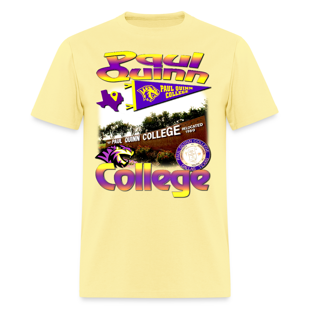 Paul Quinn College Tee - cornsilk