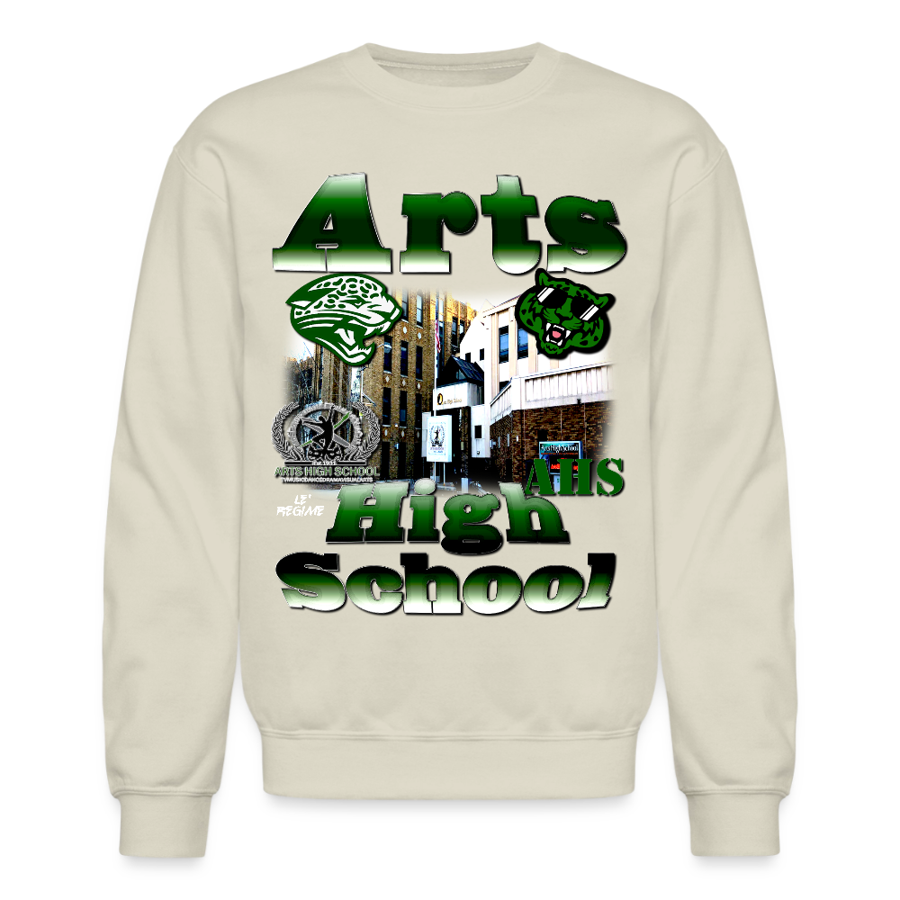 Arts High "School Spirit" Sweatshirt - Sand