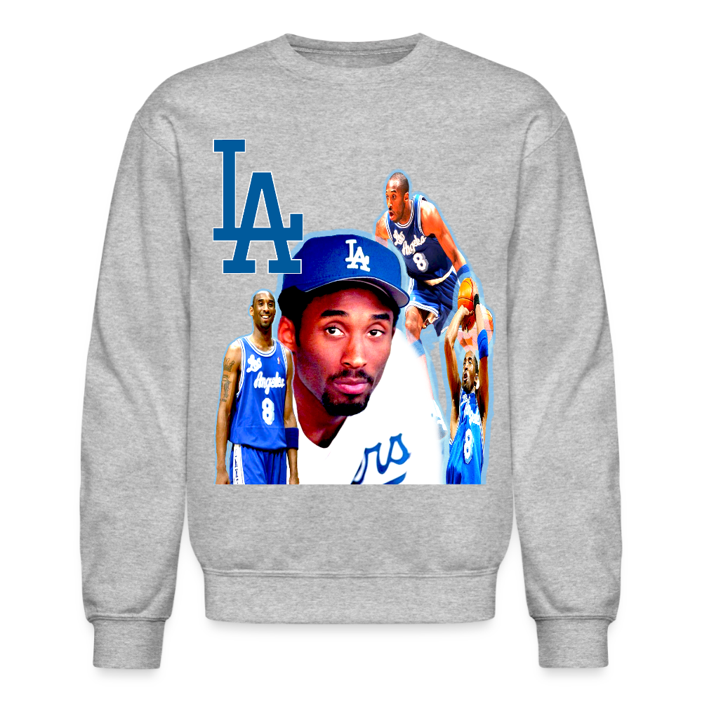 Dodger Blue Kobe Sweatshirt - heather gray