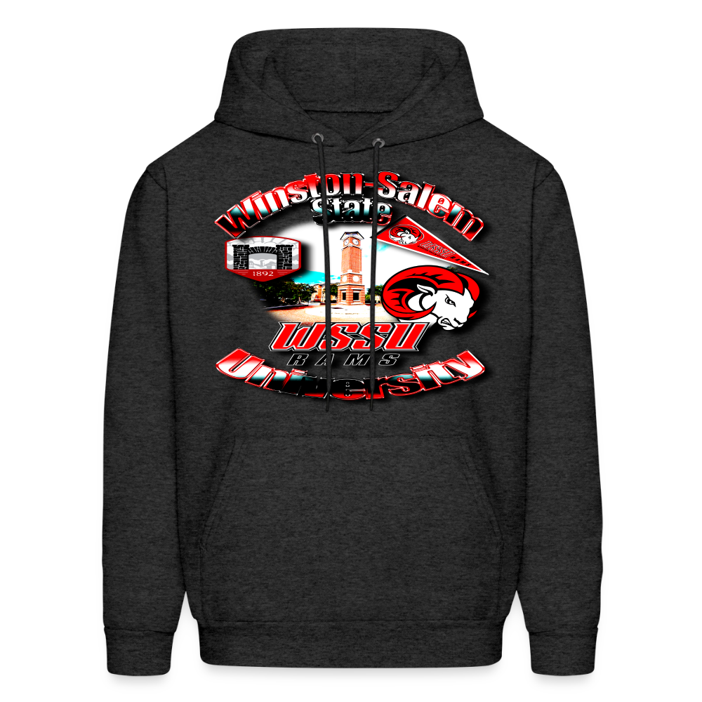 Winston-Salem State Hoodie - charcoal grey