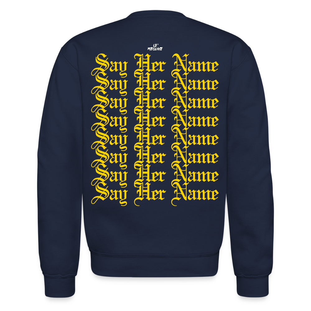 Sandra Bland x Say Her Name Sweatshirt - navy