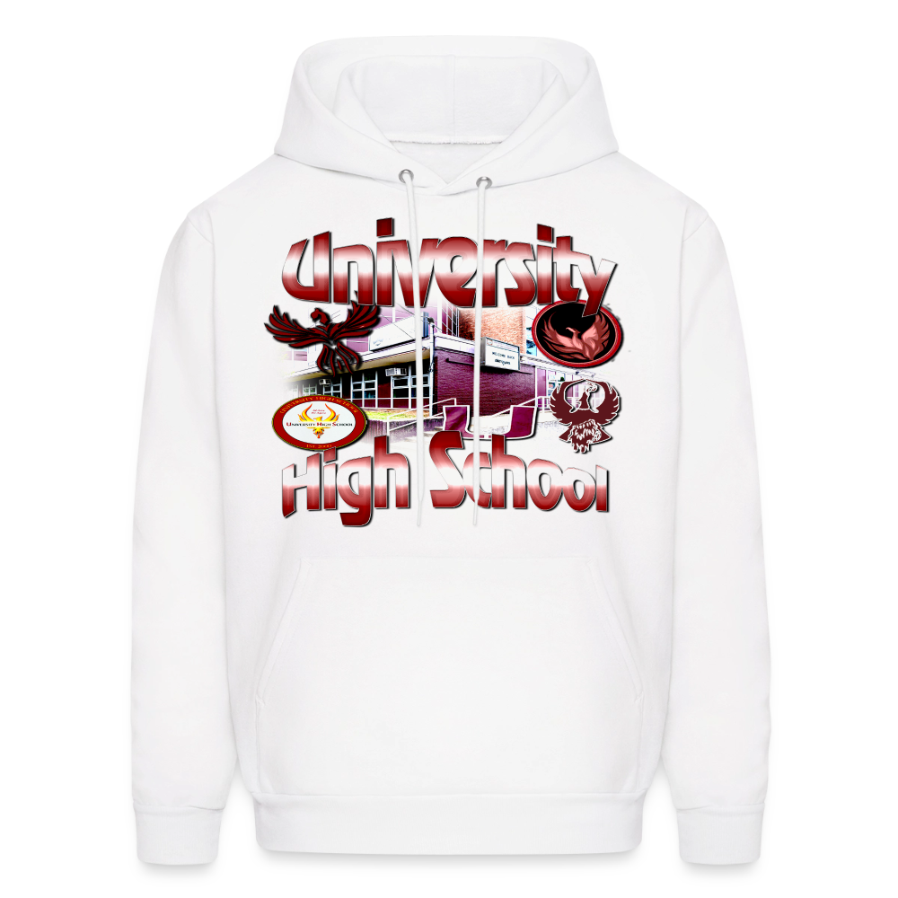 University High School Hoodie - white