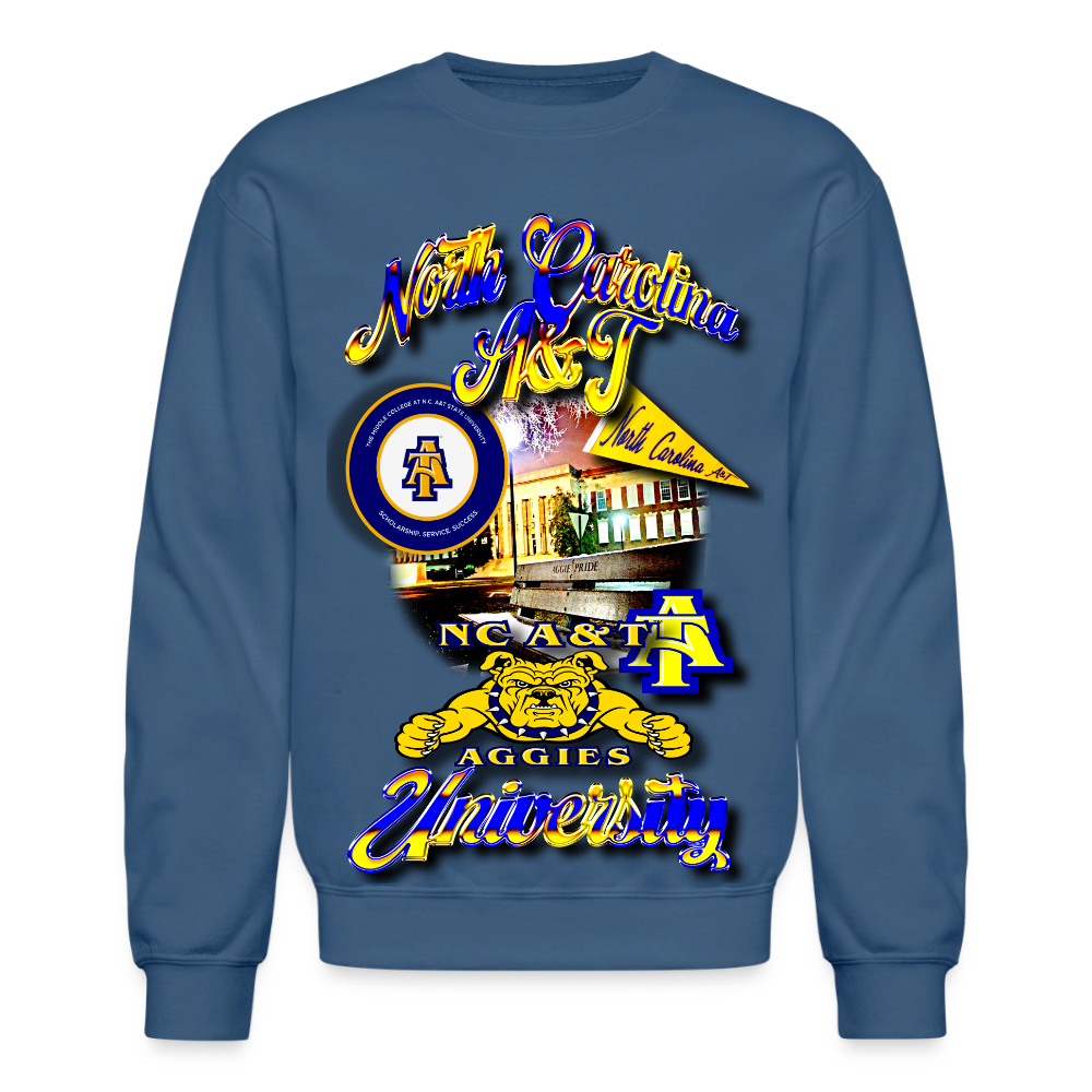 North Carolina A&T Sweatshirt - indigo blue