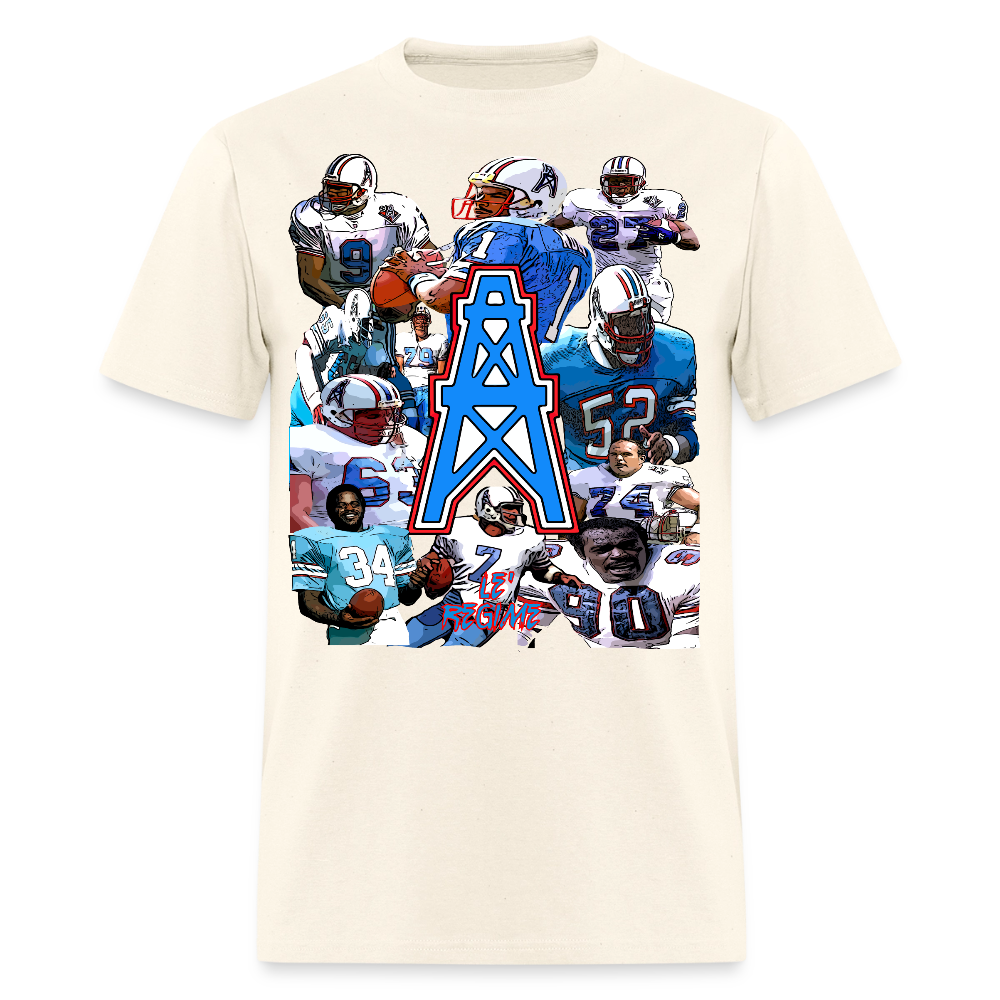 Houston Oilers All-Time - sweet cream heather