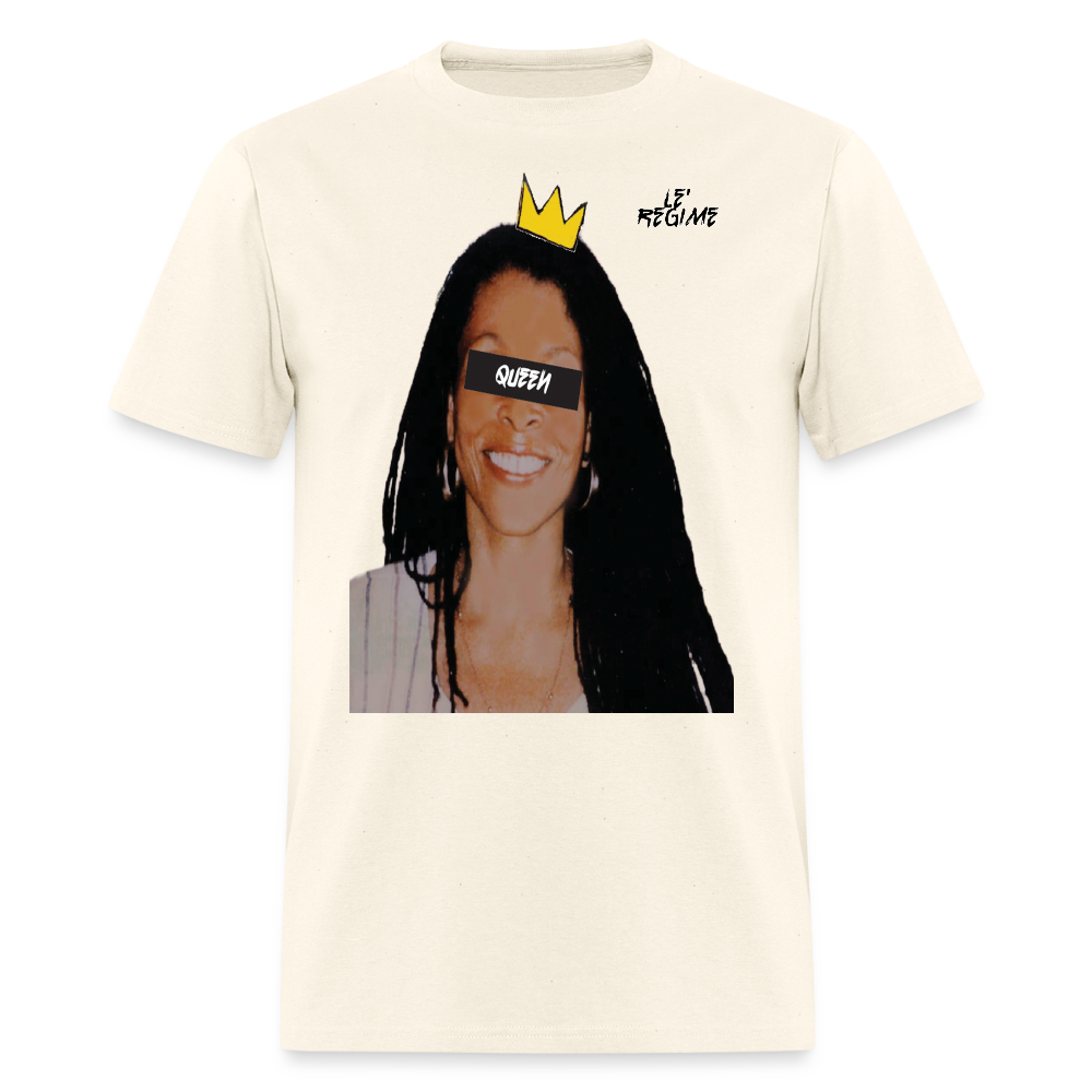 Queen Assata Tee - sweet cream heather