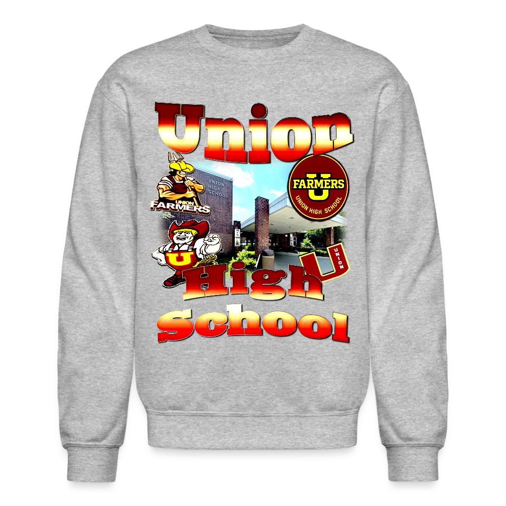 Union High School (NJ) Crewneck Sweatshirt - heather gray