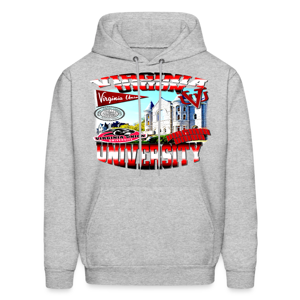 Virginia Union Hoodie - heather gray