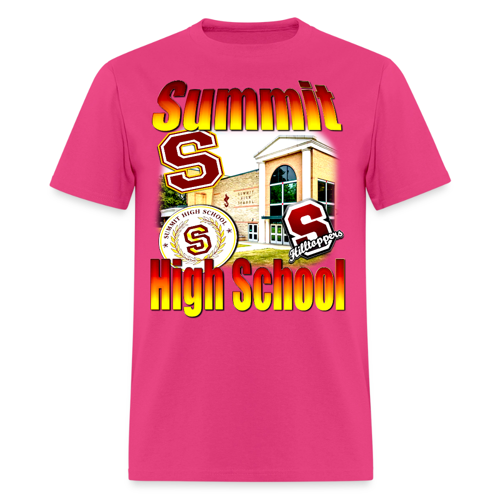 Summit High (NJ) T-Shirt - fuchsia