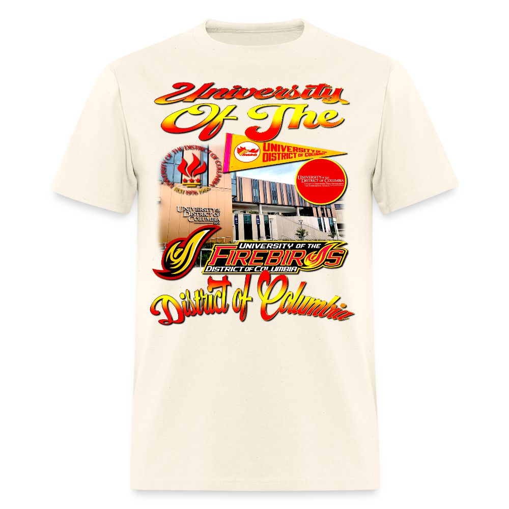 University Of DC Tee - sweet cream heather