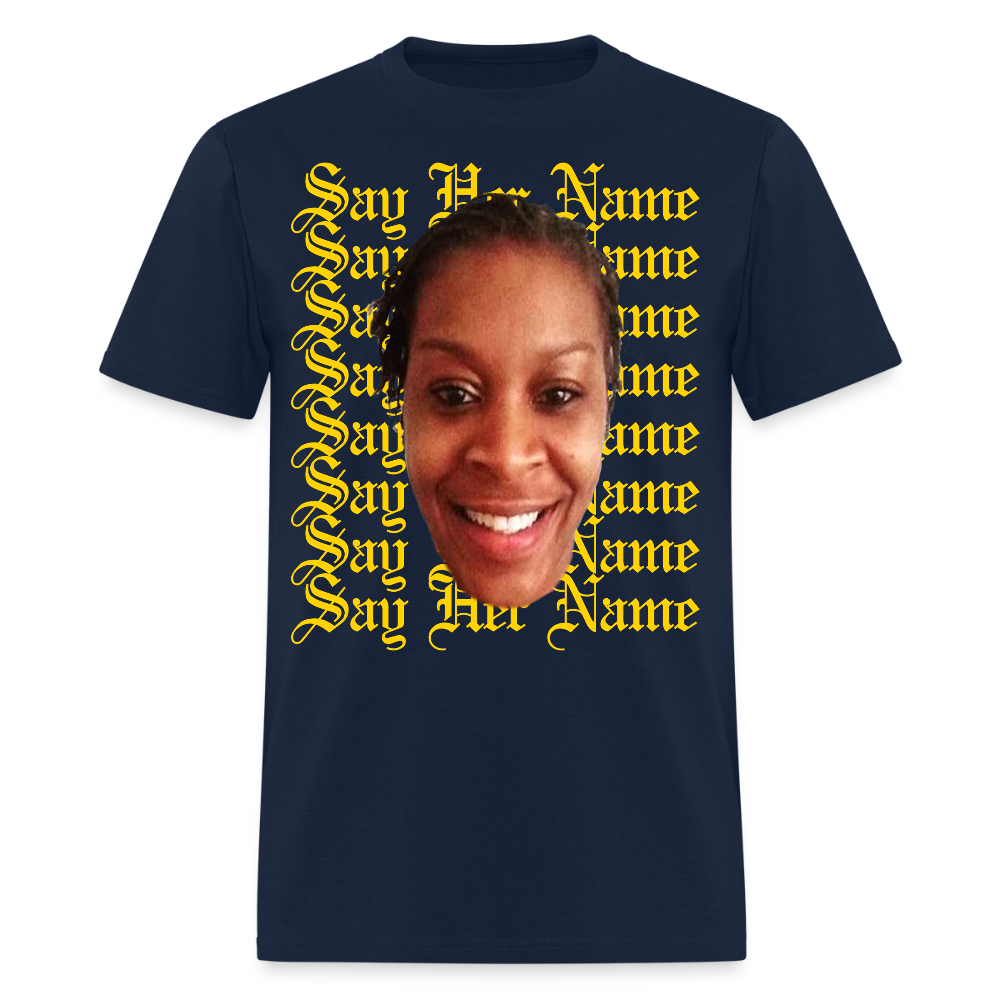 Sandra Bland x Say Her Name Tee - navy