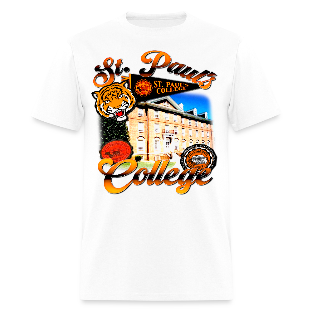 St. Paul's College Tee - white