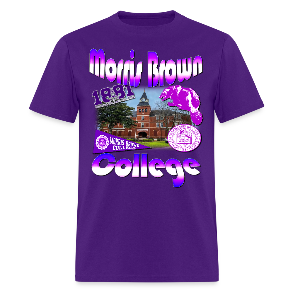 Morris Brown T-Shirt - purple