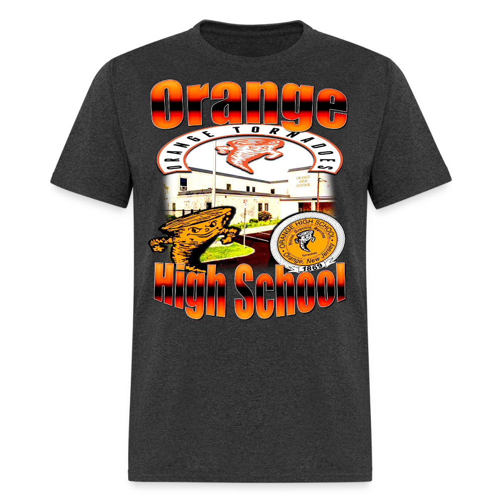 Orange High (NJ) T-Shirt - heather black