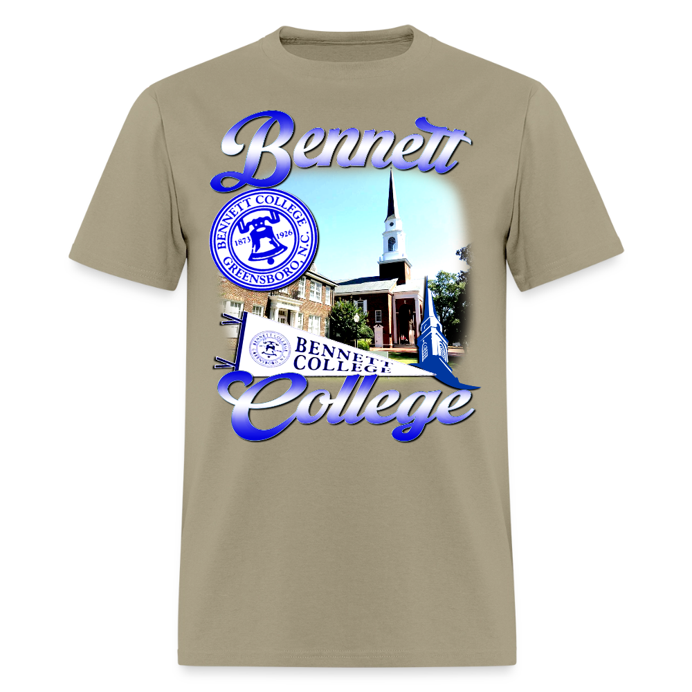 Bennett College T-Shirt - khaki