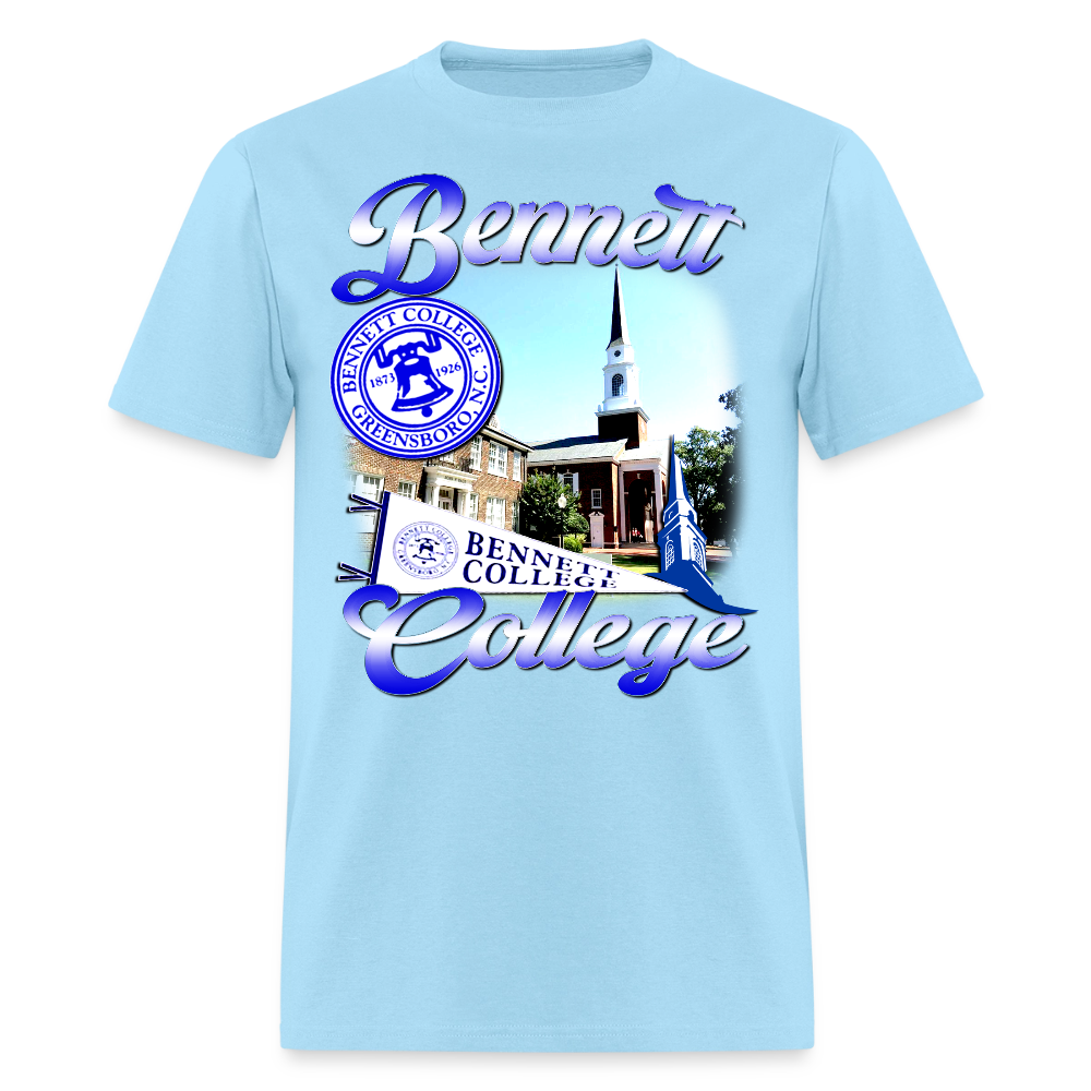 Bennett College T-Shirt - powder blue