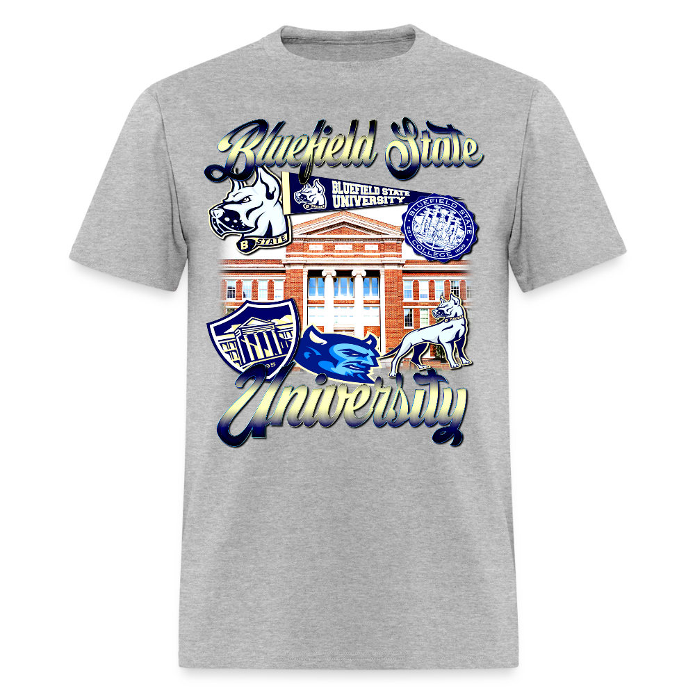 Bluefield State T-Shirt - heather gray