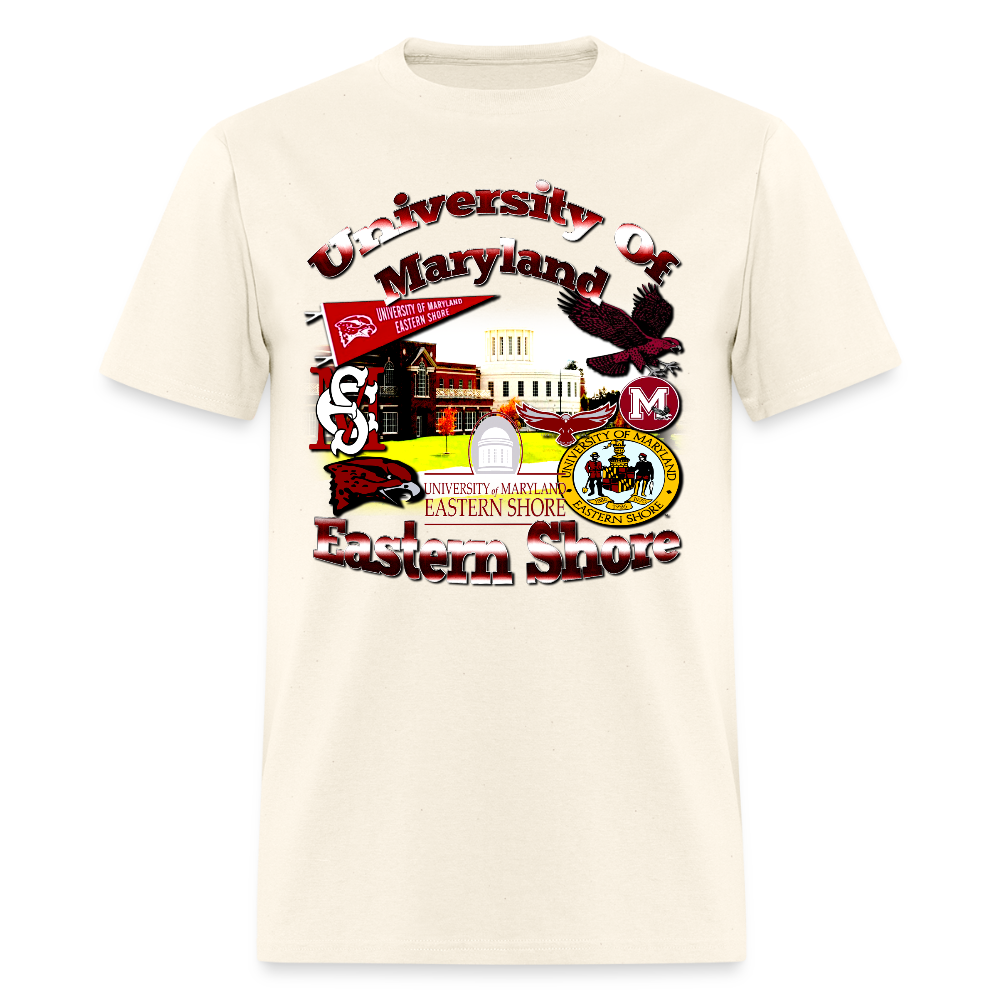 University Of Maryland Eastern Shore Tee - sweet cream heather