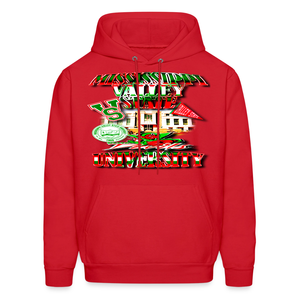 Mississippi Valley State Hoodie - red