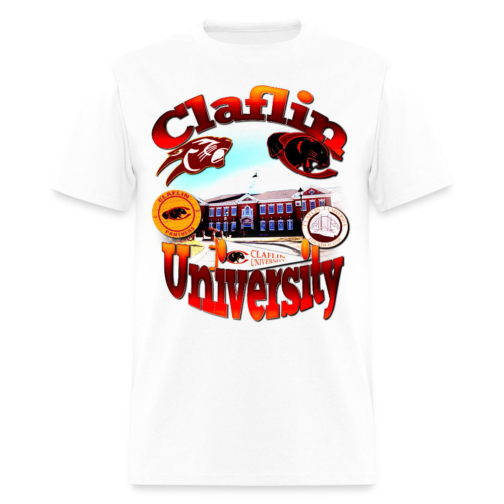 Claflin University Tee - white