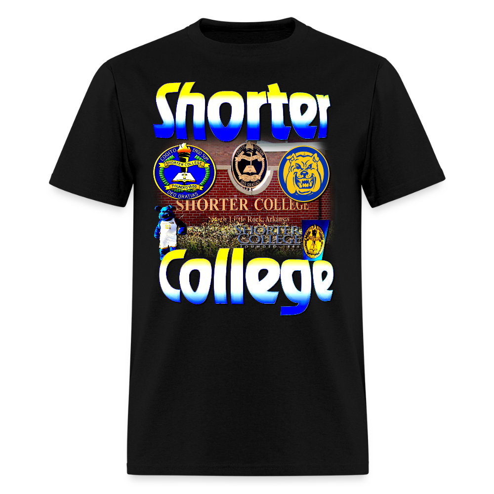 Shorter College Tee - black