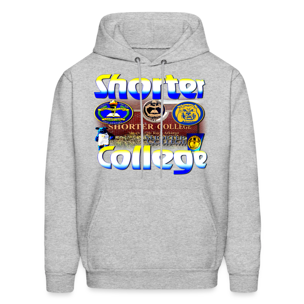Shorter College Hoodie - heather gray