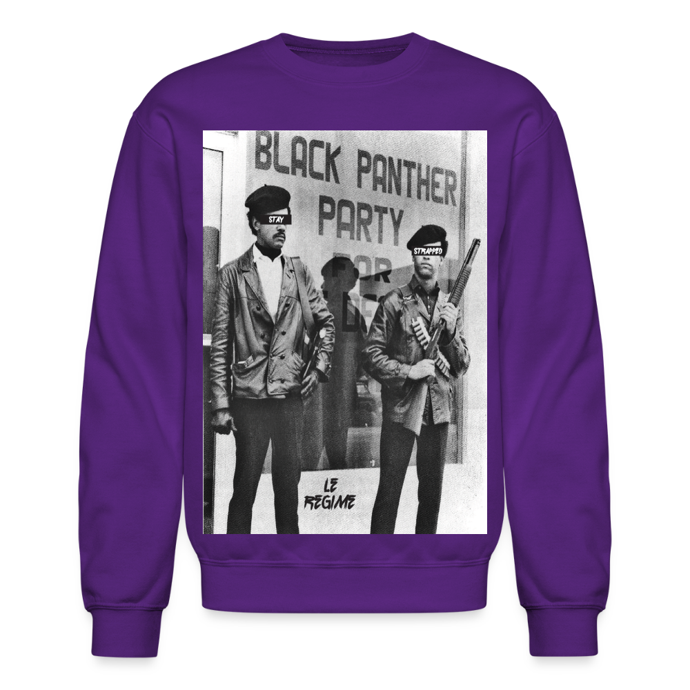 Bobby x Huey “Stay Strapped” Sweatshirt - purple