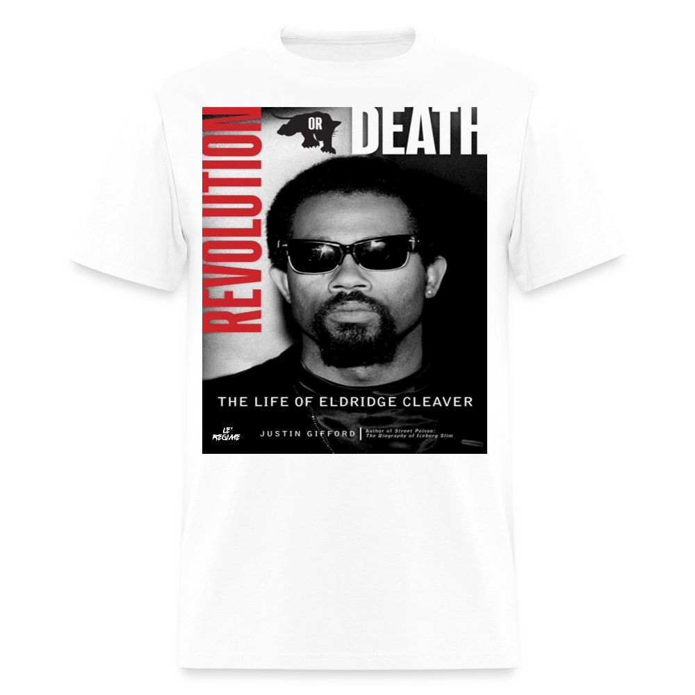 Revolution Or Death x Eldridge Cleaver Tee - white