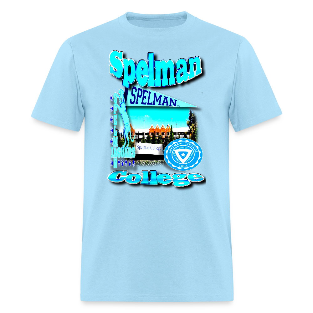 Spelman College Tee - powder blue