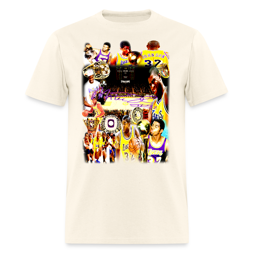 Magic Johnson Tee - sweet cream heather