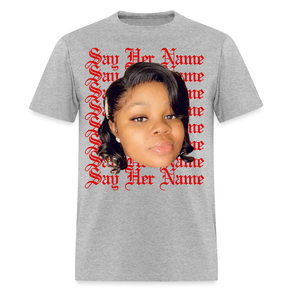 Breonna Taylor x Say Her Name Tee - heather gray