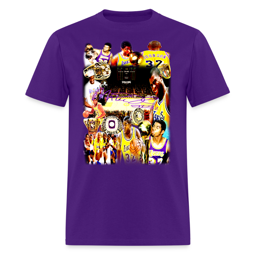 Magic Johnson Tee - purple