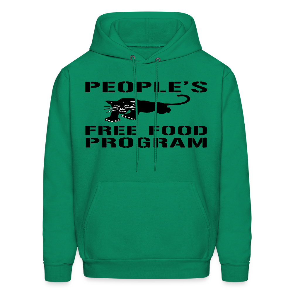 People's Free Food Program Hoodie - kelly green